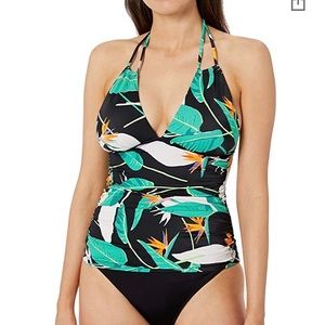 Coastal Blue Tankini Top size XS NWT